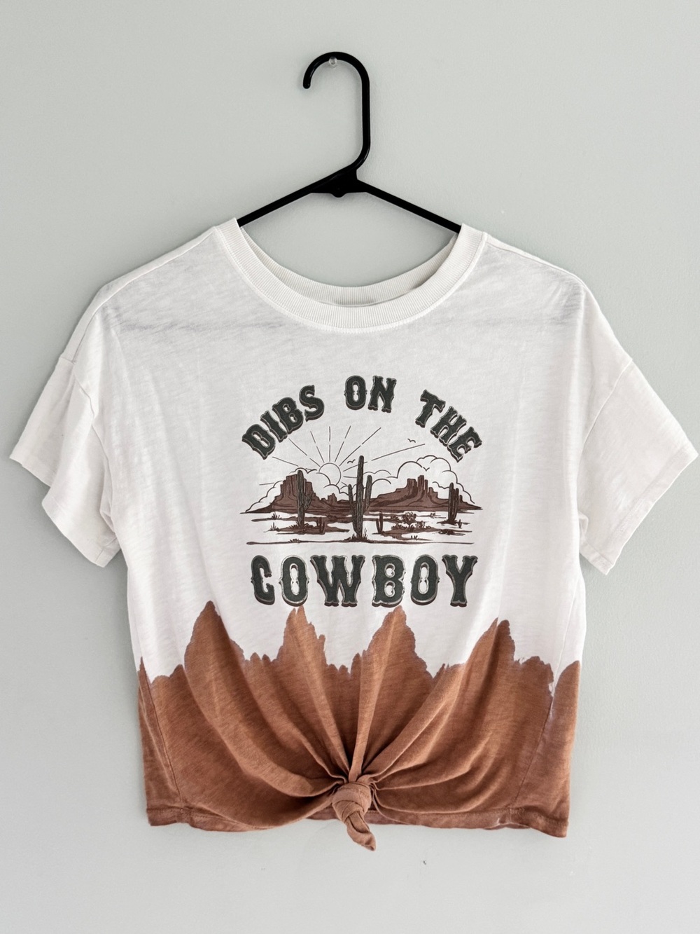 Shyanne Dibs On The Cowboy Tie Dye Graphic Tee XS